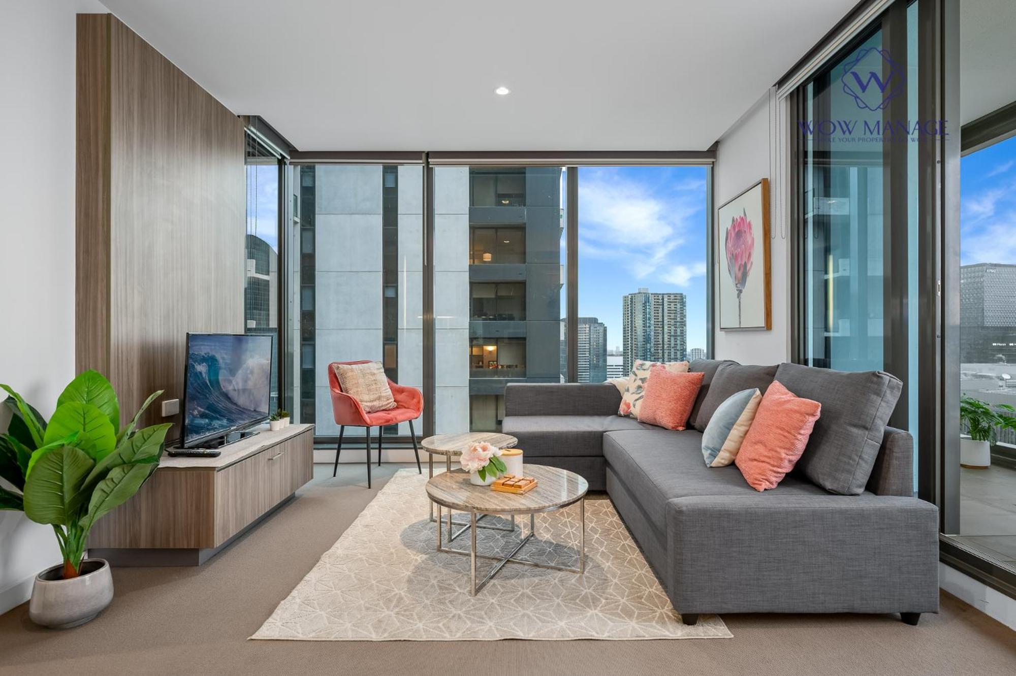 מלבורן Wow Apartment On Spencer מראה חיצוני תמונה